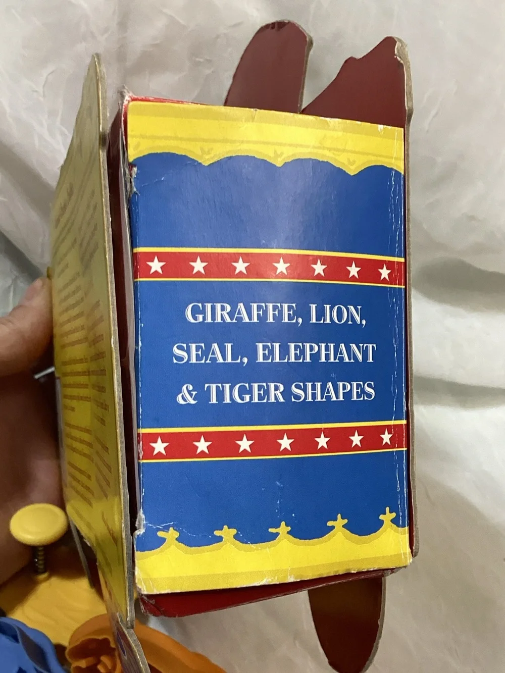 William Sonoma Circus Cookie Cutters Set of 5 Giraffe Lion Seal Elephant Tiger